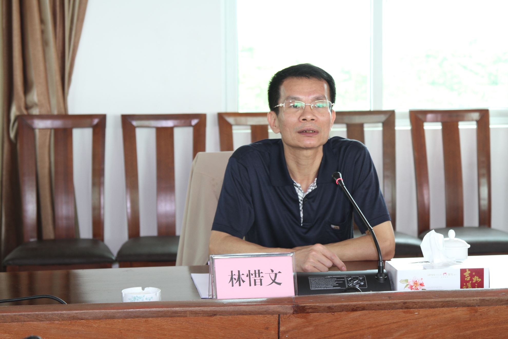 林惜文同志到奋勇高新区调研