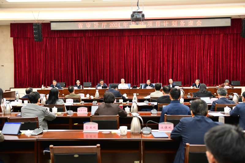 广东省审计厅召开2024年审计项目计划务虚会